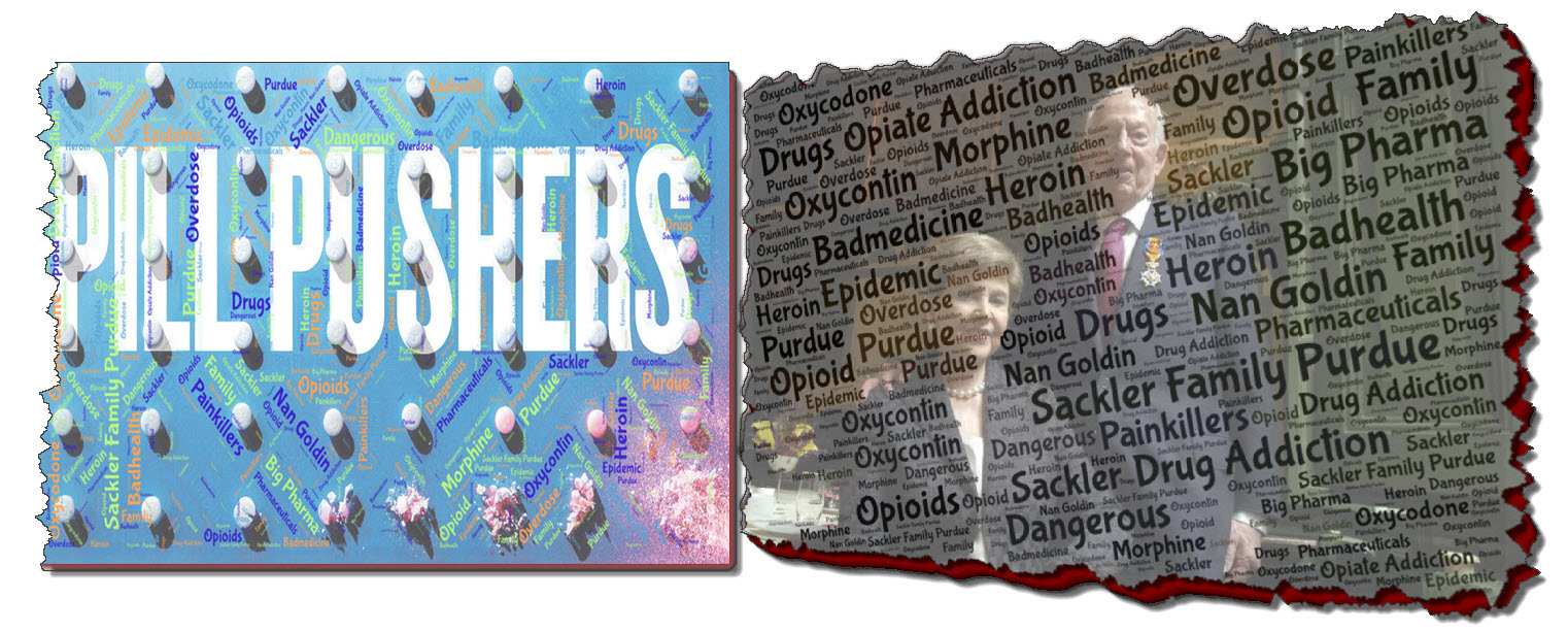 Sackler Family Oxycontin Deaths in North America - USA - Opioid Crisis